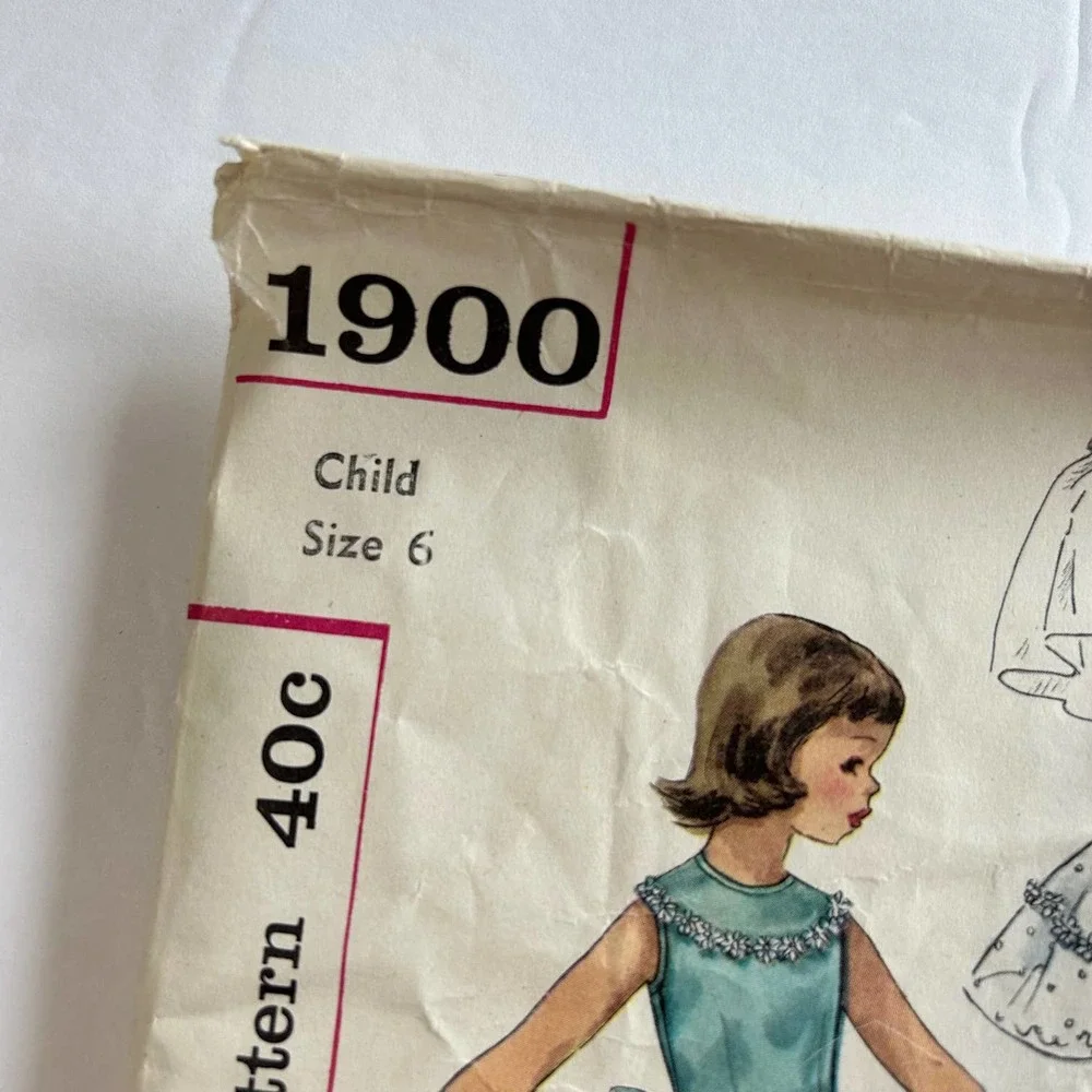 Simplicity vintage pattern